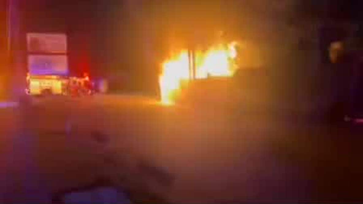 Orange County restaurant 'The Waterfront' destroyed by fire