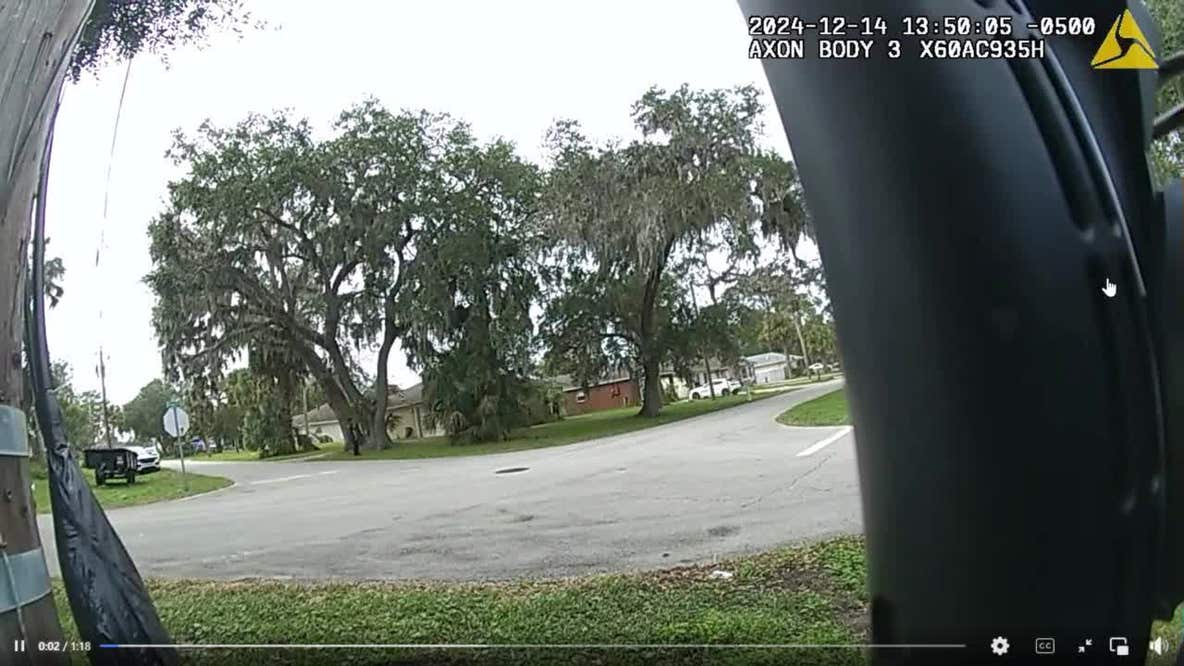Armed fugitive in custody, Volusia County Sheriff's Office