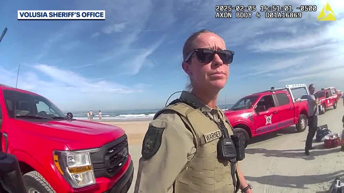 Woman run over at Florida beach: 'I never seen her'