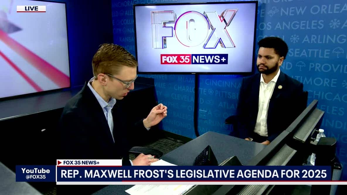 Rep. Maxwell Frost's legislative priorities for 2025
