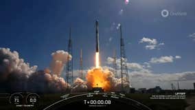 Watch again: SpaceX launches OneWeb satellites to space
