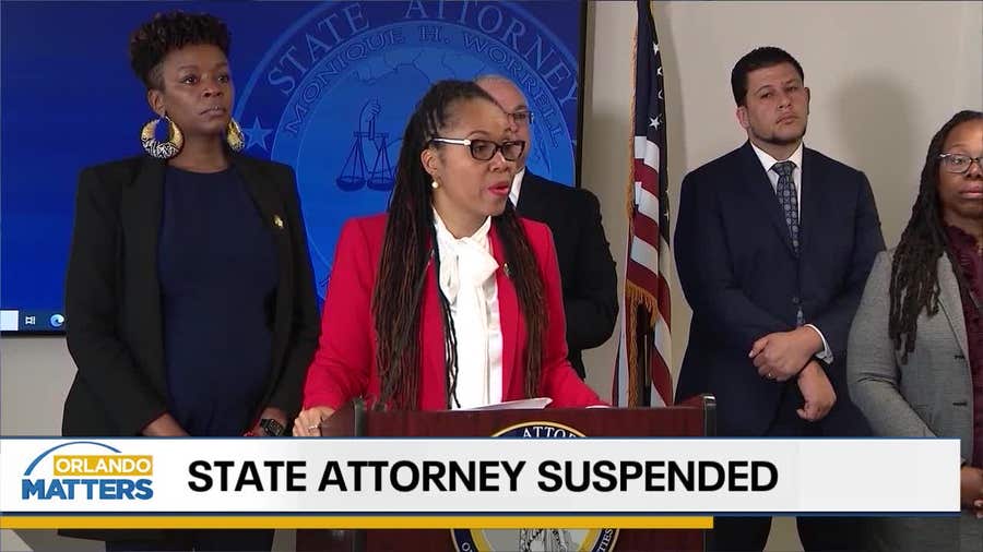 State Attorney Monique Worrell suspended. What's next?