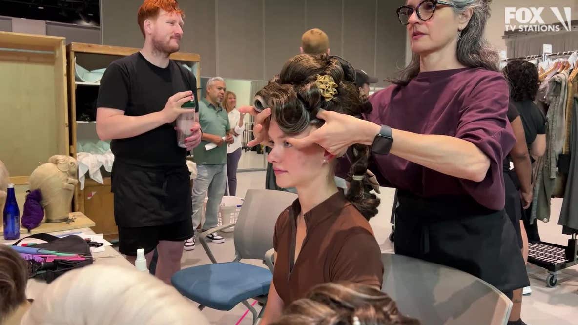 The Orlando Ballet Company "Casanova": The process of the wig