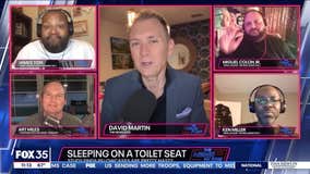 News Fuse: Sleeping on a toilet seat