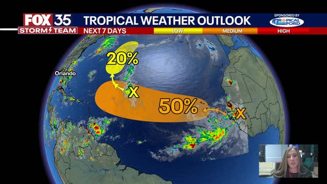 National Hurricane Center: New tropical wave being watched for development; Invest 96-L decreases in strength