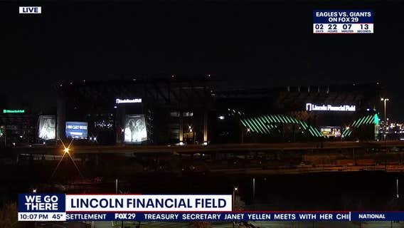 'It's a Philly thing': Philly is covered in a blanket of green in preparation for the Eagles first playoff game