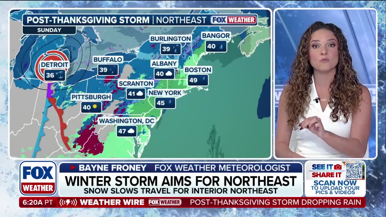 Philadelphia could see snow next week as storm track becomes clearer | FOX Weather