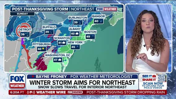 Philadelphia could see snow next week as storm track becomes clearer | FOX Weather