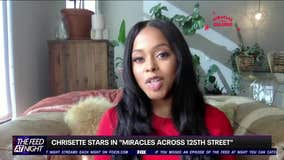 Actress Chrisette Michele talks about her role in Miracles Across 125th Street and working with Nick Cannon