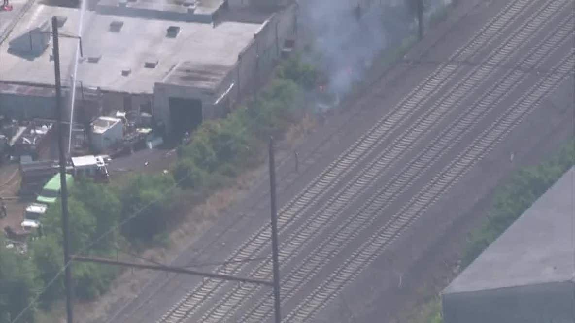 Junkyard fire in Wissinoming prompts air quality concerns
