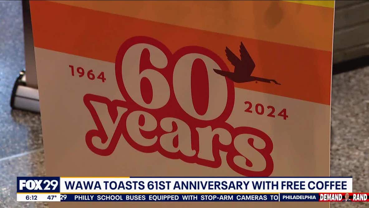 Wawa giving away free coffee to celebrate anniversary, first Ohio store