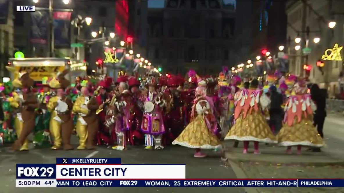 Mummers Parade kicks off the 2024 New Year