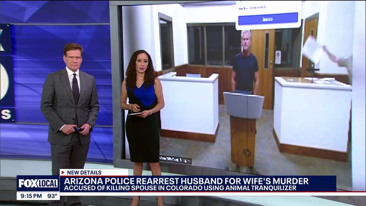AZ police rearrest man for his wife's murder