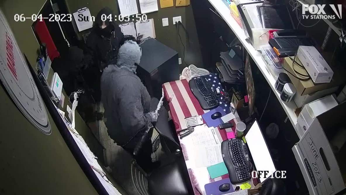 Surveillance footage: BKD's Backyard Joint break-in