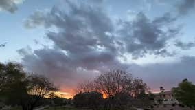 Storm rolls through Gilbert, Arizona