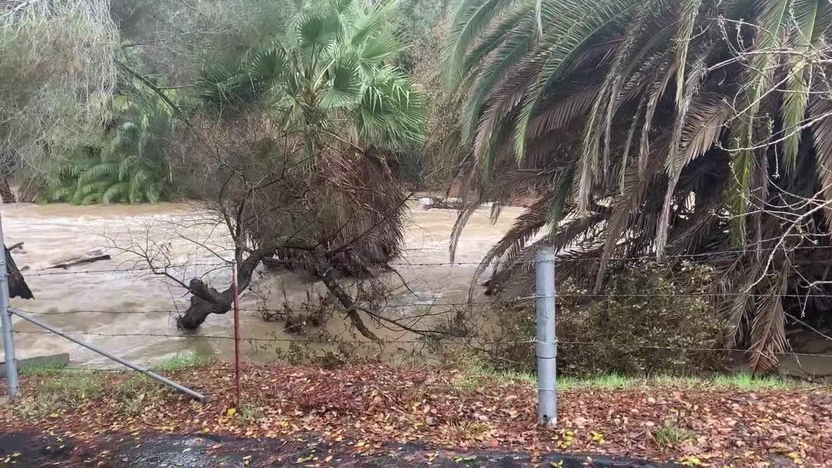 Arroyo Valley Creek floods