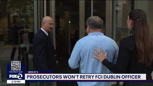 Prosecutors won't retry FCI Dublin officer 'Dirty Dick' again for sex crimes