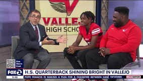 Behind the scenes with Vallejo High's record-setting QB