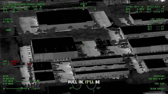 HCSO street takeover arrest