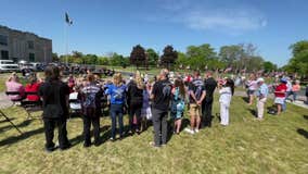 Memorial Day: Fallen officer's parents speak at Wisconsin Memorial Park