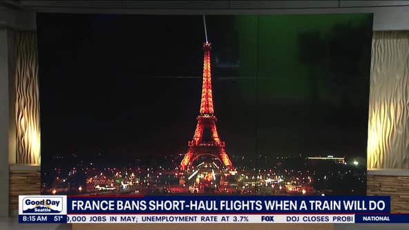 France bans short-haul flights when a train will do