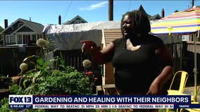 Gardening and healing with neighbors: Driver on the Street