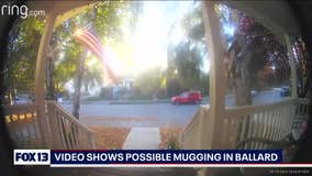 Video shows possible mugging in Ballard