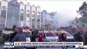 U.S. keeping Iran communications confidential