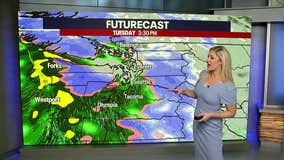 Increasing rain, heavy mountain snow and gusty winds