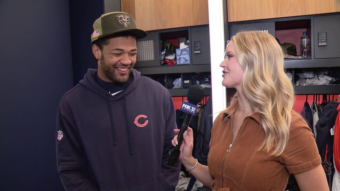 Rome Odunze explains how Caleb Williams has grown as QB1 in Year 2