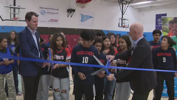 Boys & Girls Clubs celebrates newly restored basketball court