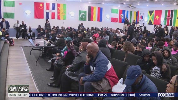 Youth lead Q&A with police and officials at Level Up Philly