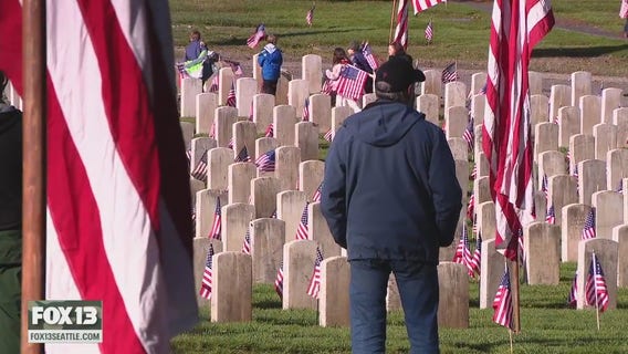Evergreen Washelli Cemetery holds Veterans Day ceremony