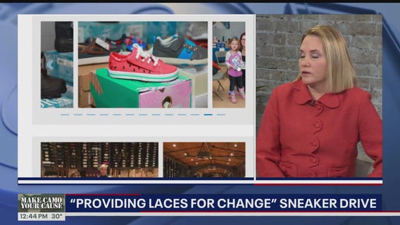 "Providing Laces For Change" Sneaker Drive