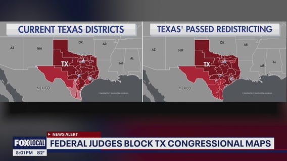 Federal judge blocks Texas from using new maps