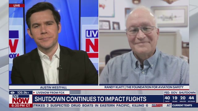 Flight cancellations and delays intensify as shutdown continues