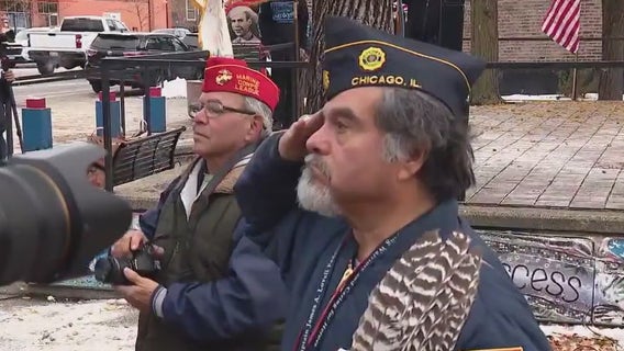 Chicagoans honor those who served for Veterans Day