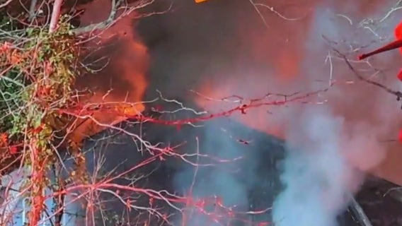 DeKalb man loses lifelong home to fire but says he's grateful