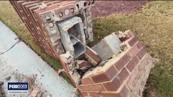 Video captures Amazon delivery driver damaging property in Buford