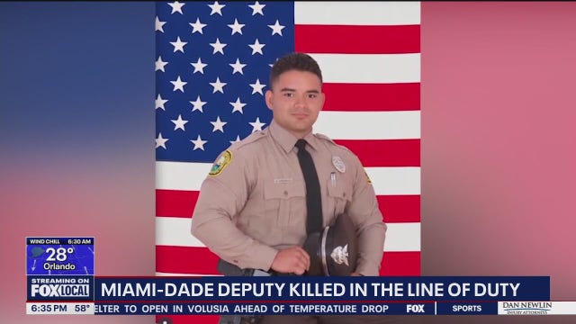Florida deputy killed in reported ambush shooting while responding to crash