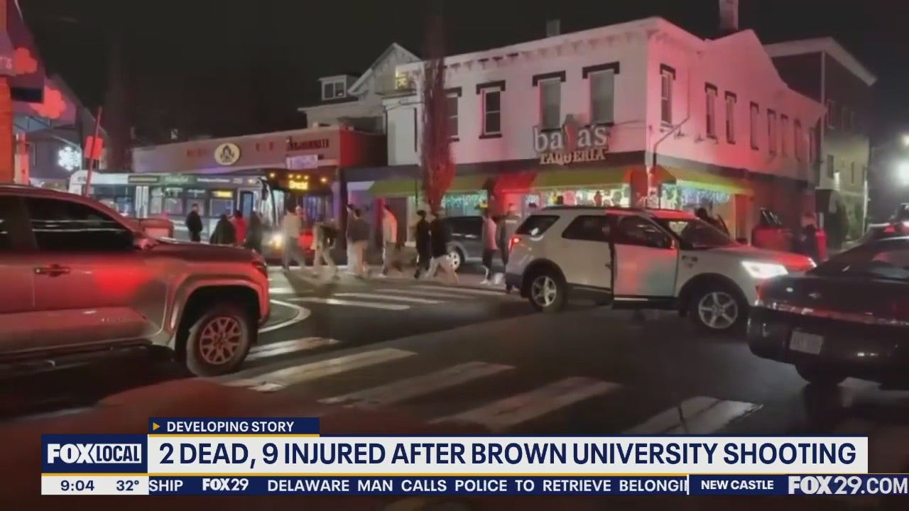 2 dead, 9 injured in shooting at Brown University