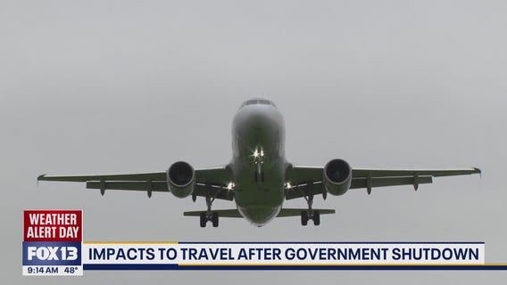 Impacts to travel after government shutdown