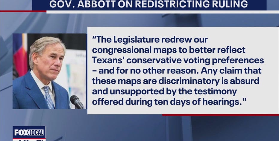 Federal court blocks Texas from using new congressional map