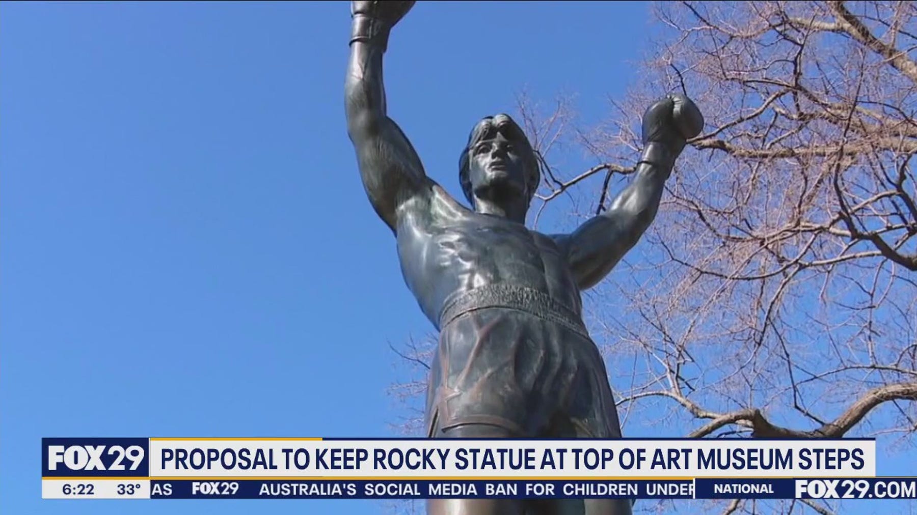 Proposal aims to keep 'Rocky' statue atop Philadelphia Art Museum steps