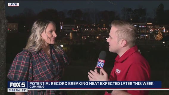 Warm Temperatures Expected Leading up to Cumming's Winter Market