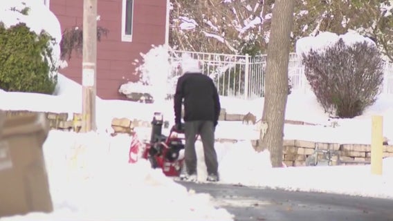 Lake-effect snow hits Racine, Kenosha Counties