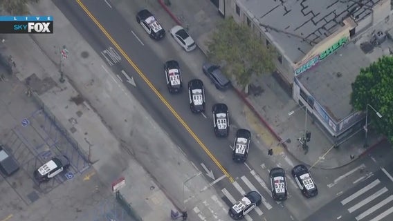 LAPD responding to reports of person with rifle in downtown LA