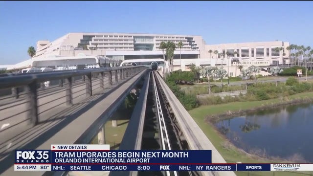 Orlando airport delays start of tram upgrades due to 'scope and scale' of project