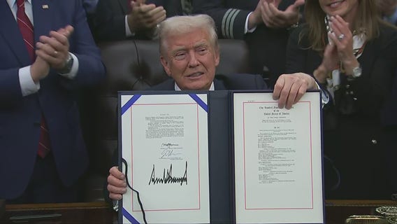 FULL VIDEO: President Trump signs bill, ending government shutdown