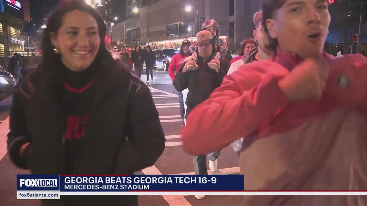 Fans react to Georgia win over Georgia Tech